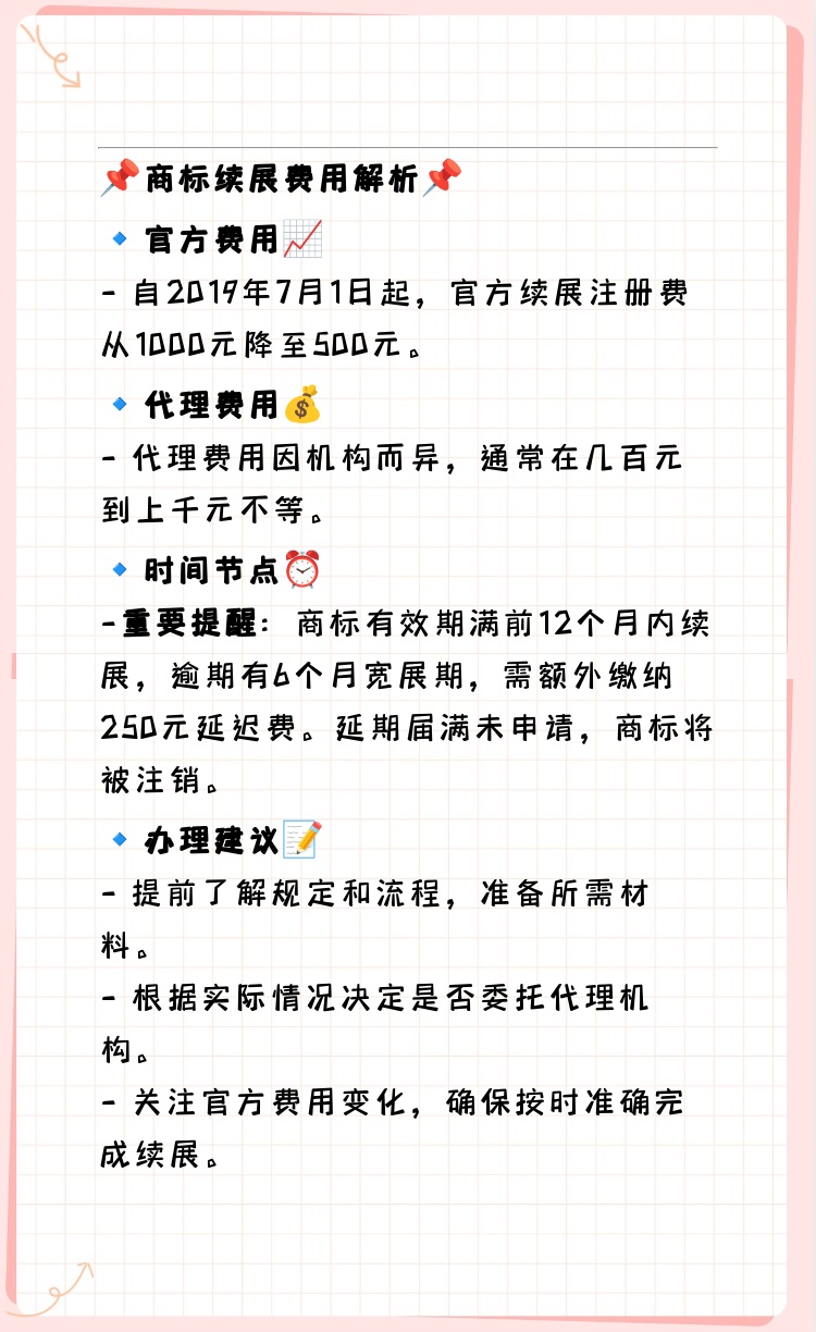 最新商标规费，企业品牌建设的核心必修课